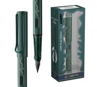Lamy AL-star Harry Potter Slytherin - Edición Especial Pluma Estilográfica con grabado de la casa - plumín de acero en tamaño F - cuerpo de aluminio ligero - incluye cartucho T 10 blue - Diestro