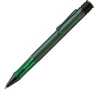 Lamy AL-star pine - Bolígrafo con grip transparente, ergonómico y ancho de trazo M - cuerpo ligero de aluminio - incluye recambio de gran capacidad M 16 en negro