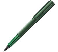 Lamy AL-star pine - Bolígrafo Rollerball con grip transparente, ergonómico y ancho de trazo M - cuerpo de aluminio ligero - incluye recambio roller M 63 en negro