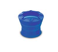 Lamy Aquaplus 543 - Vaso de agua plegable con bandeja para pinceles en color azul, ideal para clases escolares