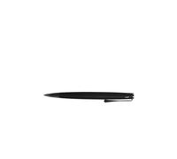 Lamy studio black bolígrafo - cuerpo elegante de acero inoxidable - con clip helicoidal - recambio gigante M 16 en ancho de trazo M en negro incl.