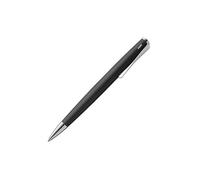 Lamy studio Lx all black bolígrafo - cuerpo elegante de acero inoxidable - con clip helicoidal - recambio gigante M 16 en ancho de trazo M en negro incl.
