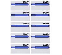 Lamy Cartuchos de Tinta T10, selección de Colores, Azul, 10 Päckchen