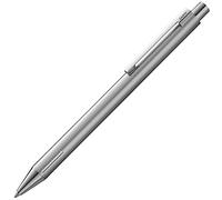 Lamy econ matt - bolígrafo funcional con cuerpo de acero inoxidable - clip curvado distintivo y zona de agarre innovadora - incl. recambio grande M 16 en ancho de línea M en negro
