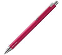 Lamy econ raspberry matt - bolígrafo funcional con cuerpo de acero inoxidable - clip curvado distintivo y zona de agarre innovadora - incl. recambio grande M 16 en ancho de línea M en negro