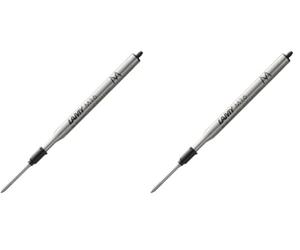 Lamy FH00150 - Mina de bolígrafo M16, grosor M, color negro (Paquete de 2)