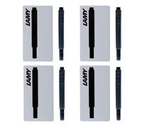 Lamy Fountain Pen Ink Cartridges, Black Ink, Pack of 20 (LT10BKB)