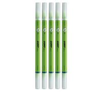 LAMY ink-x - Juego de 5 borradores de tinta de plástico con punta de borrado y punta de corrección, solo para borrar tinta azul real