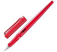 Lamy joy strawberry pluma caligráfica - con empuñadura ergonómica y plumín de acero pulido de 1,5 mm - Pluma caligráfica con plumín caligráfico - cartucho de tinta T 10 blue incl.