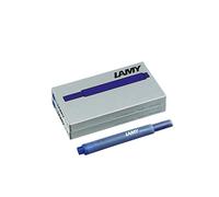 LAMY Juego de 2 cartuchos de tinta T10 con gran reserva de tinta, adecuados para todos los modelos de pluma estilográfica Lamy - Contenido: 1,25 ml por cartucho - 5 unidades por paquete - Color de