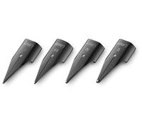 LAMY "Juego de plumas profesionales para escribir" | Para todos los modelos comunes de pluma estilográfica LAMY | Safari, Al-Star, etc. (Juego de plumas, F, B, M, EF | negro)