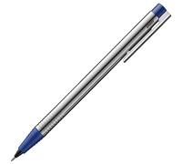 Lamy logo matt blue - portaminas atemporal con alta funcionalidad y estuche de robusto acero inoxidable - incluye recambio M 40 de línea fina 0,7 mm