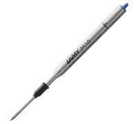 Lamy M16 recambio de bolígrafo de gran capacidad, metal - Recambio original para todos los modelos de bolígrafos Indeleble - Trazo fino en tinta azul