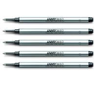 Lamy M63 - Recambio para bolígrafo roller (5 unidades), color negro