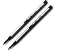 LAMY Mina de bolígrafo M 63, juego de 2 unidades, 823, de metal, recambio original para todos los modelos de bolígrafo Lamy con tapa