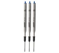 LAMY Mina grande de bolígrafo M16 en azul, ancho de trazo fino, original de repuesto para modelos indelebles