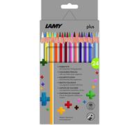 Lamy Olus Model 530 - Paquete de 24 lápices de colores (madera de cedro), multicolor