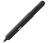 Lamy pico black bolígrafo - bolígrafo de bolsillo innovador - con un clic en tamaño completo - cuerpo metálico y ancho de trazo M - recambio compacto M 22 en negro incl.
