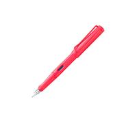 Lamy safari sunset - Pluma estilográfica con empuñadura ergonómica y plumín de acero pulido en tamaño M - ideal para cualquier escritura y caligrafía - incluye cartucho T 10 azul - Diestro