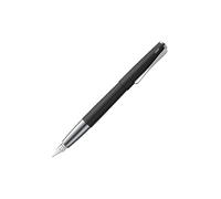 Lamy studio black pluma- cuerpo metálico elegante - clip helicoidal, plumín de acero en M - cartucho de tinta T 10 blue incl.
