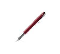 Lamy studio royalred pluma- cuerpo metálico elegante - clip helicoidal, plumín de acero en F - cartucho de tinta T 10 blue incl.