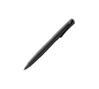 Lamy studio Lx all black roller - cuerpo metálico elegante - con clip helicoidal y ancho de trazo M - con recambio M 63 en negro