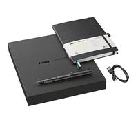 Lamy safari all black ncode set - safari Smart Pen & libreta digital A5 de 192 páginas - escritura en papel real con procesamiento digital - recambio negro M 21 & cable de carga incl.
