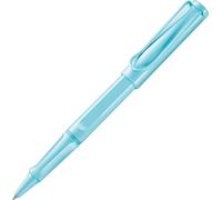 Lamy safari aquasky - Bolígrafo roller con empuñadura ergonómica y ancho de trazo M - para una escritura larga y agradable - hecho de plástico robusto ASA - con recambio roller M 63 en negro