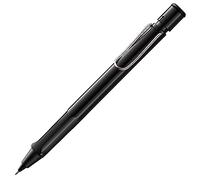 Lamy safari black - Portaminas con empuñadura ergonómica y cuerpo de plástico robusto ASA - ideal para dibujar y escribir - incluye recambio M 41 de línea fina 0,5 mm y punta borradora