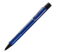 Lamy safari blue - Bolígrafo con empuñadura ergonómica y ancho de trazo M - para una agradable escritura prolongada - hecho de robusto plástico ASA - con recambio de gran capacidad M 16 en azul