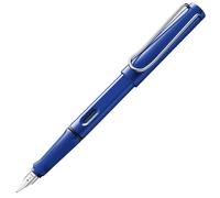 Lamy safari blue - Pluma estilográfica con empuñadura ergonómica y plumín de ace