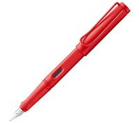 LAMY safari cozy 020 - Pluma estilográfica, edición especial, moderna en color fresa, con mango ergonómico y diseño atemporal, grosor del plumín EF, modelo especial