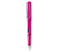 Lamy Safari Fountain Pen - Diseo elegante Pensas Cool Mejores bolgrafos para escribir lisos y caligrafa - Pink Fine Point Pen