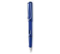 Lamy Safari Fountain Pen - Diseo elegante Pensas Cool Mejores bolgrafos para escribir un diario de escritura y caligrafa - Pen de punto medio azul