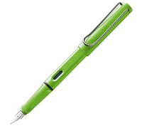 Lamy safari green - Pluma estilográfica con empuñadura ergonómica y plumín de ac