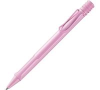 Lamy safari lightrose - Bolígrafo con empuñadura ergonómica, ancho de trazo M - para una agradable escritura prolongada - hecho de robusto plástico ASA - con recambio de gran capacidad M 16 azul