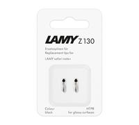 LAMY Safari Note+ Puntas de Recambio Black (2 Piezas) - Punta reemplazable LAMY Z130 - Puntas Stylus para la Alternativa del Apple Pencil - el LAMY Safari Note+