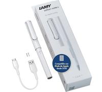 LAMY safari note+ white iPad Pen - Stylus Pen with palm rejection, tilt sensitiv