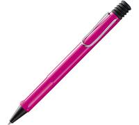 Lamy - Bolígrafo Safari Pink - empuñadura ergonómica, trazo M, plástico ASA, recambio M16 azul