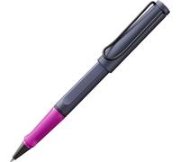 Lamy safari pink cliff - Bolígrafo roller con empuñadura ergonómica y ancho de trazo M - para una escritura larga y agradable - hecho de plástico robusto ASA - con recambio roller M 63 en negro