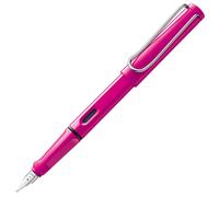 Lamy safari pink - Pluma estilográfica con empuñadura ergonómica y plumín de ace