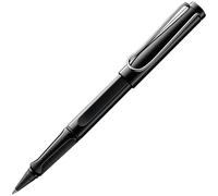 Lamy safari roll-ink black: roller con cartucho de tinta, empuñadura ergonómica, trazo M, escritura cómoda prolongada, fabricado de plástico ASA resistente, in artucho de tinta azul T10