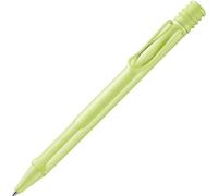 Lamy safari springgreen - Bolígrafo con empuñadura ergonómica y ancho de trazo M - para una escritura larga y agradable - hecho de plástico robusto ASA - con recambio de gran capacidad M 16 azul