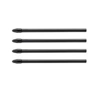 LAMY Safari Twin Pen EMR Stylus Pen Punta de Recambio Negro (4 Piezas) - Punta Redonda recambiable LAMY Z103 Pom para Superficies rugosas - Radio de la Punta 0,7 mm