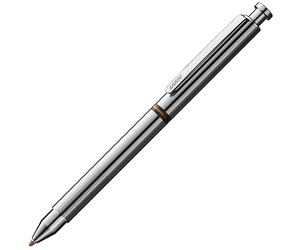 Lamy st matt tri pen Bolígrafo multifuncional: delgado portaminas y bolígrafo de acero inoxidable en uno. Incluye recambio de bolígrafo M 21 en negro y rojo y recambio de punta fina M 41 (0,5 mm)