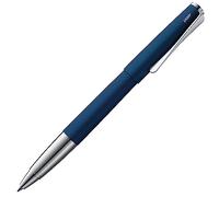 Lamy studio imperialblue roller - cuerpo metálico elegante - con clip helicoidal y ancho de trazo M - con recambio M 63 en negro