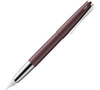 Lamy studio orion matt pluma- cuerpo metálico elegante - clip helicoidal, plumín de acero en M - cartucho de tinta T 10 blue incl.