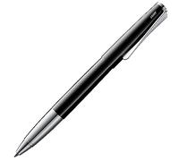 Lamy studio pianoblack roller - cuerpo metálico elegante - con clip helicoidal y ancho de trazo M - con recambio M 63 en negro