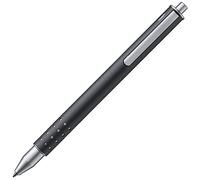 Lamy swift anthracite roller - sencillo con sensación de escritura fluida - cuerpo robusto de acero inoxidable y ancho de trazo B - con recambio roller M 66 en azul