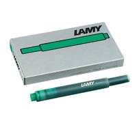 Lamy T10 - Cartuchos de tinta (5 unidades), color verde